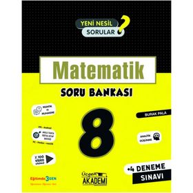 8. Sınıf Matematik Soru Bankası-Üçgen Akademi Yayınları