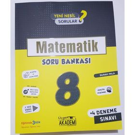 8. Sınıf Matematik Soru Bankası-Üçgen Akademi Yayınları