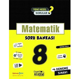 8. Sınıf Matematik Soru Bankası-Üçgen Akademi Yayınları