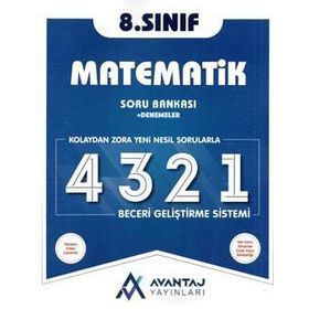 8. Sınıf Matematik Soru Bankası+Denemeler-Avantaj Yayınları