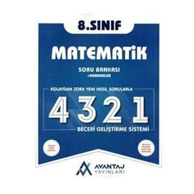 8. Sınıf Matematik Soru Bankası+Denemeler-Avantaj Yayınları