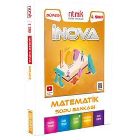8. Sınıf Matematik Süper İnova Soru Bankası-Ritmik Eğitim Yayınları