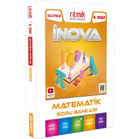 8. Sınıf Matematik Süper İnova Soru Bankası-Ritmik Eğitim Yayınları