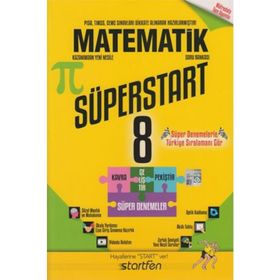 8. Sınıf Matematik Süperstart Soru Bankası Startfen Yayınları
