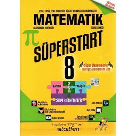 8. Sınıf Matematik Süperstart Soru Bankası Startfen Yayınları