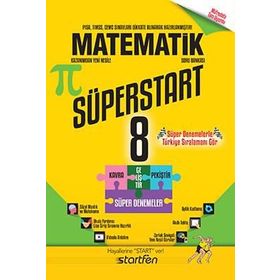 8. Sınıf Matematik Süperstart Soru Bankası Startfen Yayınları
