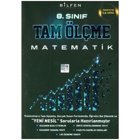 8. Sınıf Matematik Tam Ölçme Yeni Bilfen Yayıncılık