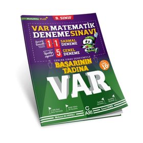 8. Sınıf Matematik VAR Deneme Sınavı-Arı Yayıncılık
