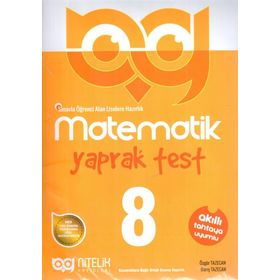 8. Sınıf Matematik Yaprak Test - Nitelik Yayınları