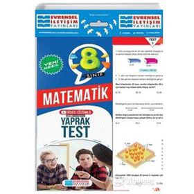 8. Sınıf Matematik Yeni Nesil Video Çözümlü Yaprak Test-Evrensel İletişim