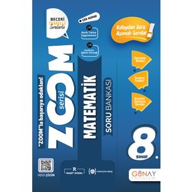 8.Sınıf Matematik Zoom Soru Bankası Günay Yayınları