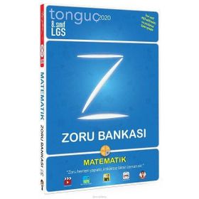 8.Sınıf Matematik Zoru Bankası -Tonguç Akademi Yayınları