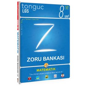 8.Sınıf Matematik Zoru Bankası -Tonguç Akademi Yayınları
