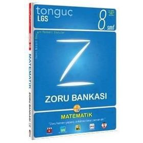8.Sınıf Matematik Zoru Bankası -Tonguç Akademi Yayınları