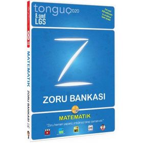 8.Sınıf Matematik Zoru Bankası -Tonguç Akademi Yayınları
