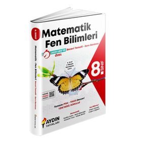 8. Sınıf Matematiki Beceri Temelli Soru Bankası-Aydın Yayınları