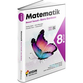 8. Sınıf Matematiki Beceri Temelli Soru Bankası-Aydın Yayınları
