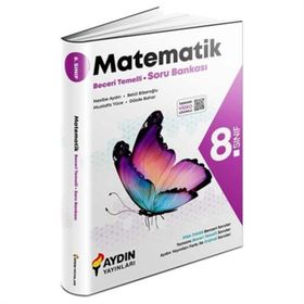 8. Sınıf Matematiki Beceri Temelli Soru Bankası-Aydın Yayınları