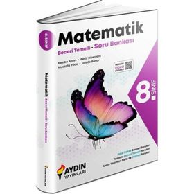 8. Sınıf Matematiki Beceri Temelli Soru Bankası-Aydın Yayınları