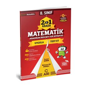 8. Sınıf Matemito 2’si 1 Arada Matematik-Arı Yayıncılık
