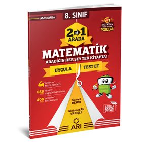 8. Sınıf Matemito 2’si 1 Arada Matematik-Arı Yayıncılık