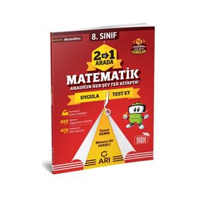 8. Sınıf Matemito 2’si 1 Arada Matematik-Arı Yayıncılık