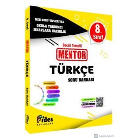 8. Sınıf Mentor Türkçe Konu Anlatımlı Soru Bankası Fides Yayınları