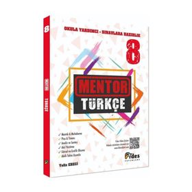 8. Sınıf Mentor Türkçe Soru Bankası / Yeliz Ebeci / Fides Yayınları