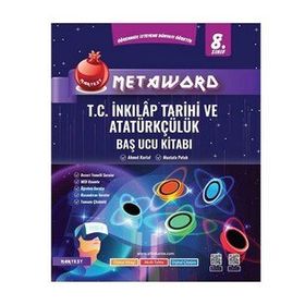 8. Sınıf Metaword T.C. İnkılap Tarihi ve Atatürkçülük Nartest Yayınevi