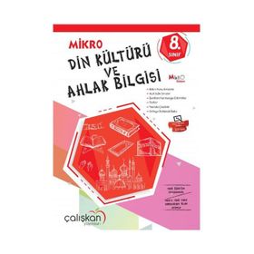 8. Sınıf Mikro Defter Din Kültürü ve Ahlak Bilgisi - Çalışkan Yayınları