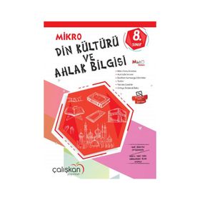 8. Sınıf Mikro Defter Din Kültürü ve Ahlak Bilgisi - Çalışkan Yayınları