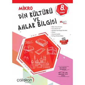 8. Sınıf Mikro Defter Din Kültürü ve Ahlak Bilgisi - Çalışkan Yayınları