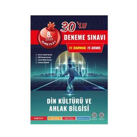 8. Sınıf Mod Din Kültürü ve Ahlak Bilgisi 30 Deneme Sınavı Nartest Yayınevi
