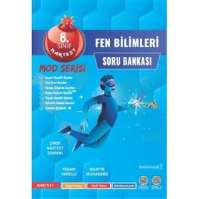8. Sınıf Mod Fen Bilimleri Soru Bankası Nartest Yayınevi