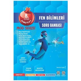 8. Sınıf Mod Fen Bilimleri Soru Bankası Nartest Yayınevi