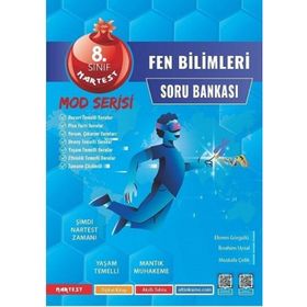 8. Sınıf Mod Fen Bilimleri Soru Bankası Nartest Yayınevi