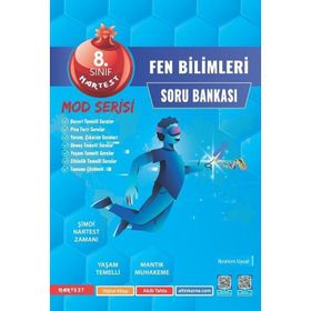 8. Sınıf Mod Fen Bilimleri Soru Bankası