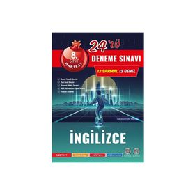 8. Sınıf Mod İngilizce 24 Deneme Sınavı Nartest Yayınevi