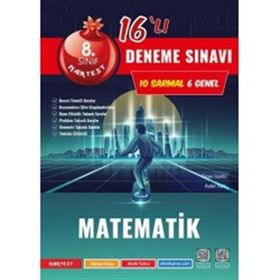 8. Sınıf Mod Matematik 16 Deneme Sınavı Nartest Yayınevi