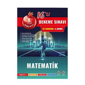 8. Sınıf Mod Matematik 16 Deneme Sınavı Nartest Yayınevi