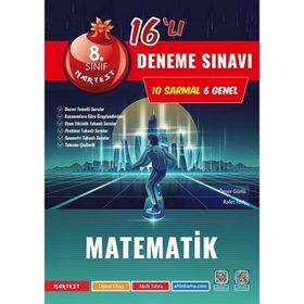 8. Sınıf Mod Matematik 16 Deneme Sınavı Nartest Yayınevi