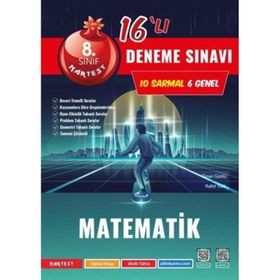 8. Sınıf Mod Matematik 16 Deneme Sınavı Nartest Yayınevi