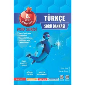 8. Sınıf Mod Türkçe Soru Bankası Nartest Yayınevi