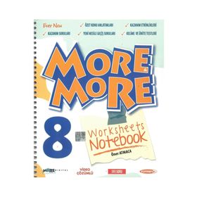 8.Sınıf More&More Worksheets Notebook - Kurmay ELT