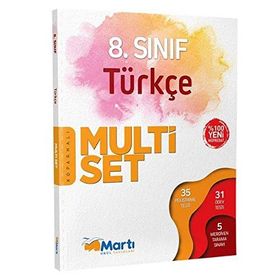 8. Sınıf Multiset Türkçe Multi Set Martı Okul Yayınları
