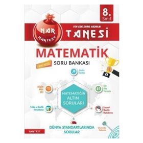8. Sınıf Nar Tanesi Matematik Soru Bankası Altın Sorular