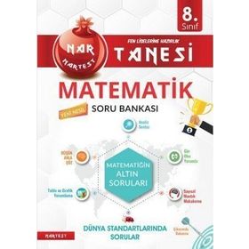 8. Sınıf Nar Tanesi Matematik Soru Bankası Altın Sorular