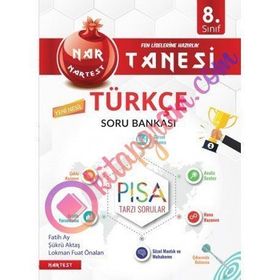 8. Sınıf Nar Tanesi Türkçe Soru Bankası - Nartest Yayınları