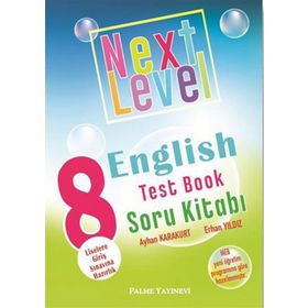8. Sınıf Next Level English Test Book Soru Kitabı - Palme Yayınları