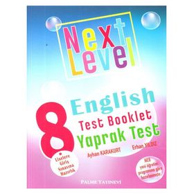 8. Sınıf Next Level English Test Booklet Yaprak Test Palme Yayınları